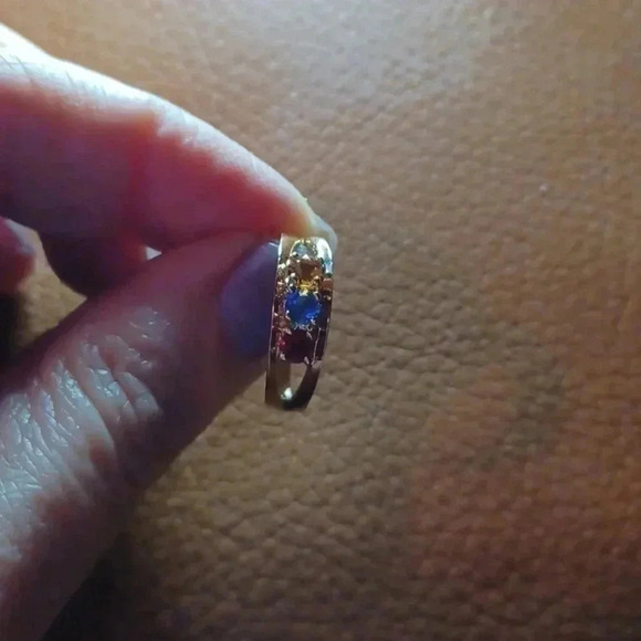 💙🌹Gold-plated Mother's ring. yellow - Picture 8 of 8